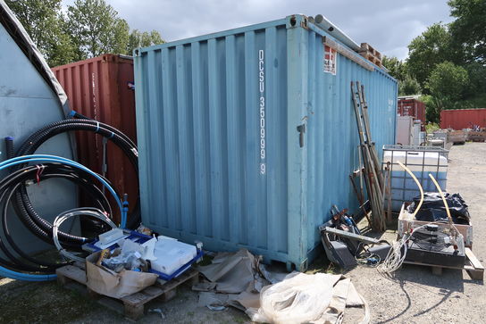 20' container med el - Indhold medfølger