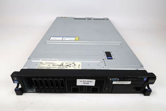 Server, IBM X3650 M4, 1 x Xeon E5-2650