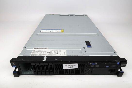 Server, IBM X3650 M4, 5 x Xeon E5-2650