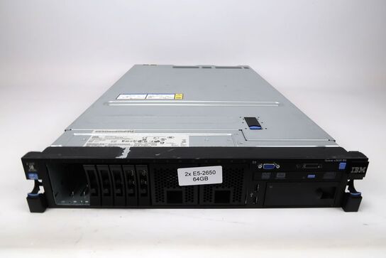 Server, IBM X3650 M4, 5 x Xeon E5-2650