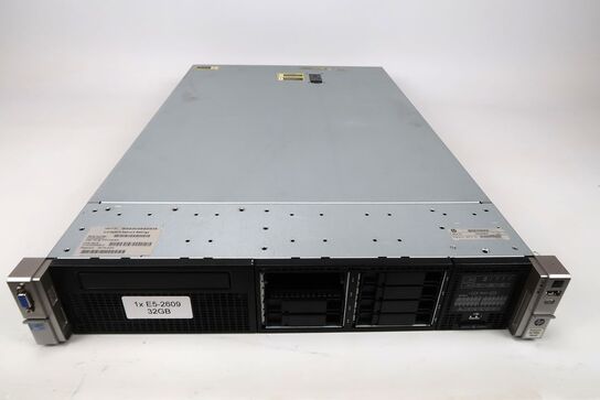 Server, HP Proliant DL380P 8 Gen, 1 x Xeon E5-2609