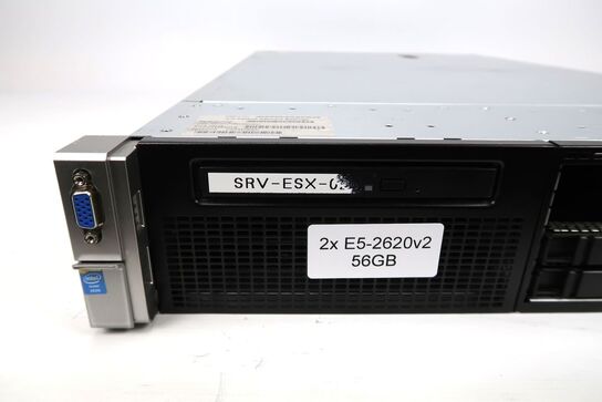 Server, HP Proliant DL380P 8 Gen, 2 x Xeon E5-2620v2