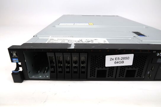 Server, IBM X3650 M4, 5 x Xeon E5-2650