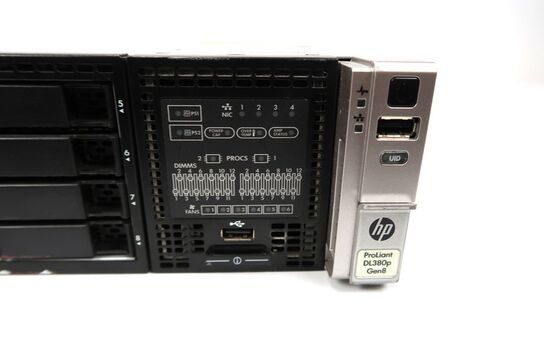 Server, HP Proliant DL380P 8 Gen, 2 x Xeon E5-2650