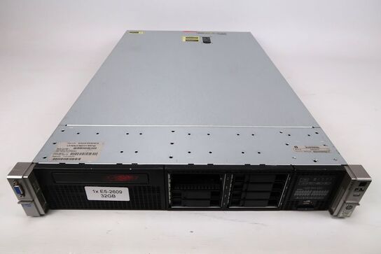 Server, HP Proliant DLP380 8 GEN, 1 x Xeon E5-2609