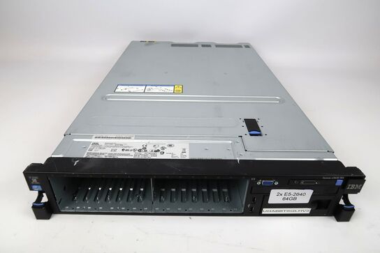 Server, IBM X3650 M4, 2 x Xeon E5-2640