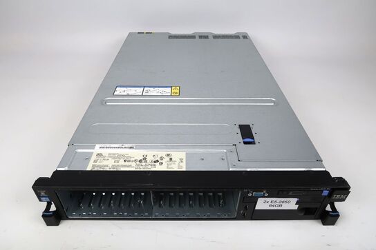 Server, IBM X3650 M4, 2 x Xeon E5-2650