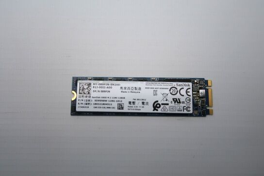 2 stk. 128GB M.2 SATA 2280 SSD 