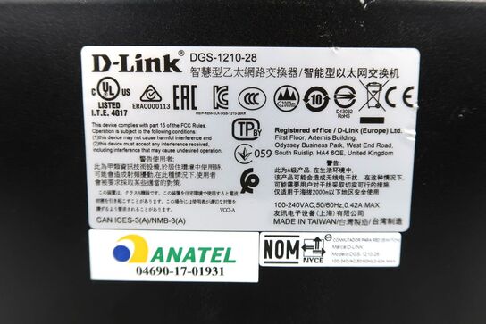 Switch, D-Link DGS-1210-28 28-Port 