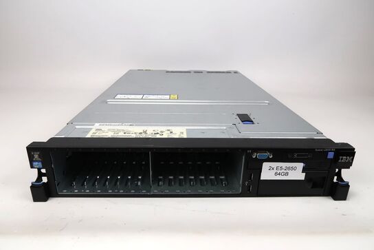 Server, IBM X3650 M4, 2 x Xeon E5-2650