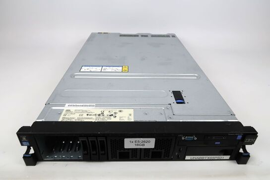 Server, IBM X3650 M4, 1 x Xeon  E5-2620