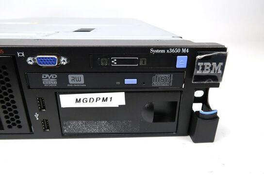 Server, IBM X3650 M4, 2 x Xeon E5-2650