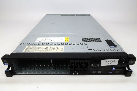 Server, IBM X3650 M4, 2 x Xeon E5-2620