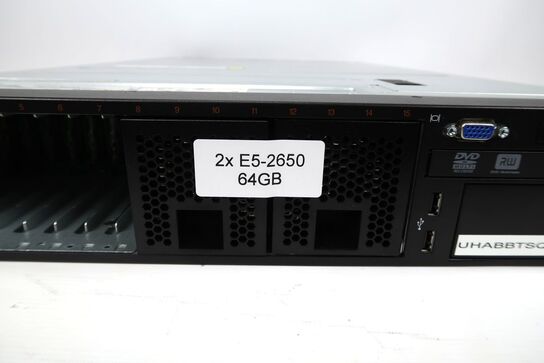 Server, IBM X3650 M4, 2 x Xeon E5-2650