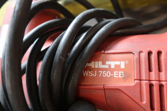 2 stk. slagboremaskiner MILWAUKEE, stiksav HILTI WSJ 750-EB