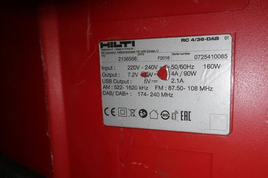 Arbejdsradio HILTI RC 4/36-DAB