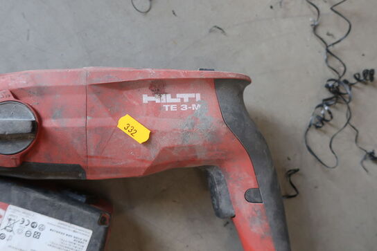 Slagboremaskine HILTI TE 3-M samt batteri