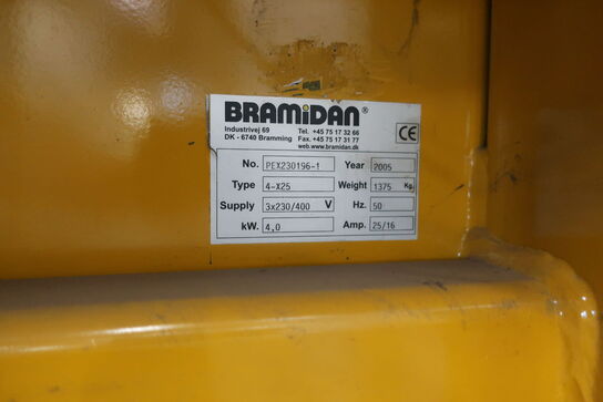 Pappresser BRAMIDAN 4-X 25