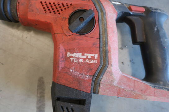 2 stk. akku håndværktøj HILTI TE 6-A36, TE 2-A22