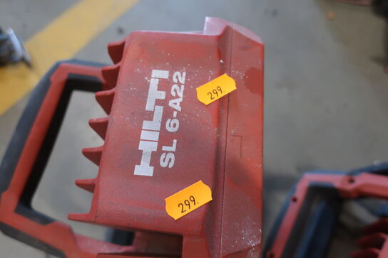 2 stk. akku arbejdslamper HILTI SL 6-A22