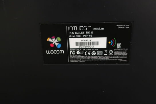 Tegnebræt WACOM PTH-651 uden pen