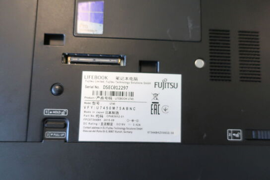 Bærbarcomputer FUJITSU SIEMENS Lifebook U745 Series