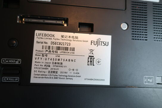 Bærbarcomputer FUJITSU SIEMENS Lifebook U745 Series