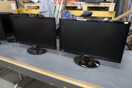 6 stk. 24" Monitors SAMSUNG SA300