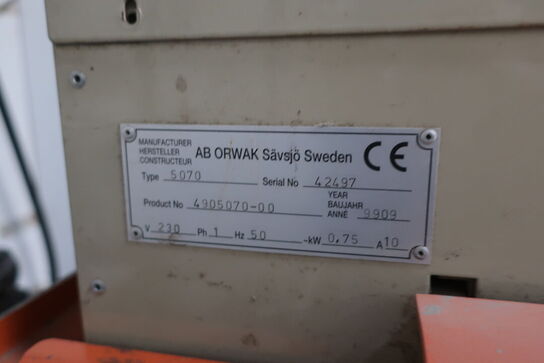 Ballepresse AB ORWAK SAVSJO 5070