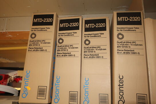 Kasser med isoleret dobbeltrør QSANTEC MTD-2320