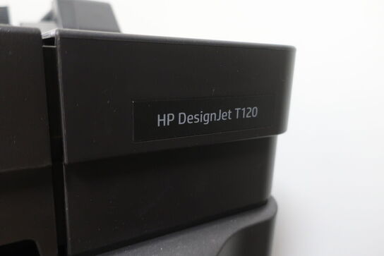 Storformatsprinter HP DesignJet T120 samt toner og bord