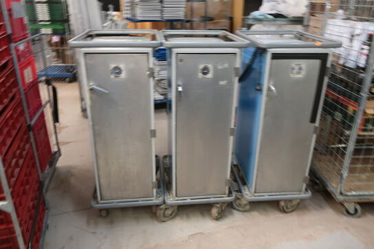 5 stk. varmeskabe STANDARDBOX AB SDX 