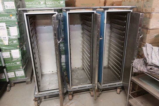 5 stk. varmeskabe STANDARDBOX AB SDX 