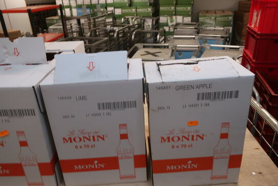 38 fl. sirup LE SIRUP DE MONIN 70 cl.