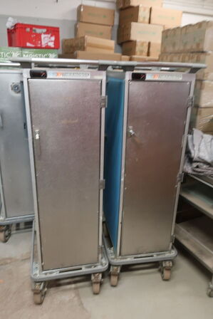 5 stk. varmeskabe STANDARDBOX AB SDX 