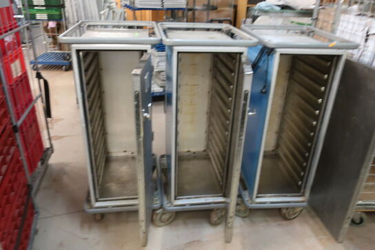 5 stk. varmeskabe STANDARDBOX AB SDX 