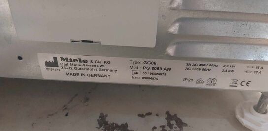 Opvaskemaskine MIELE GC06