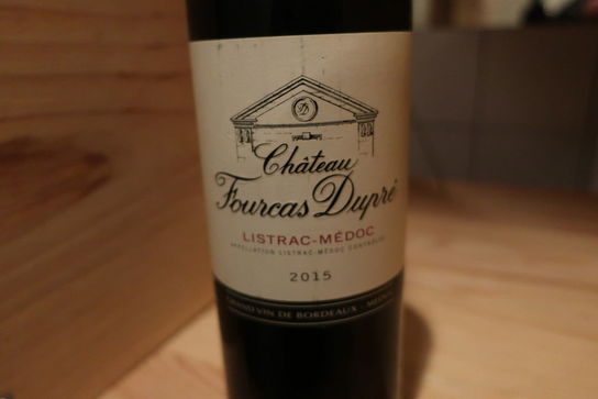 4 flasker rødvin LISTRAC-MEDOC chateau fourcas dupré