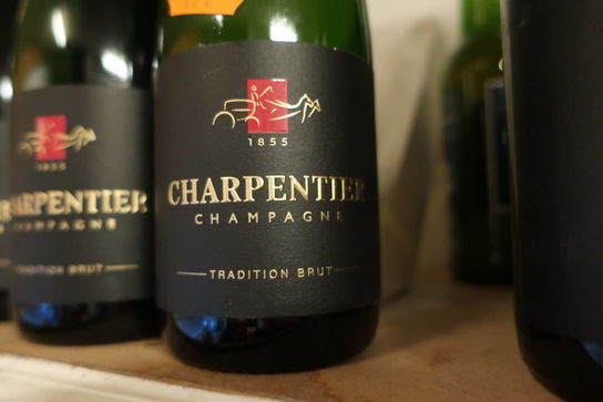 4 flasker champagne CHARPENTIER tradition brut