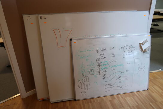 3 stk. whiteboard