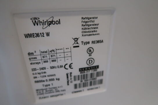 Køleskab WHIRLPOOL WME3612W