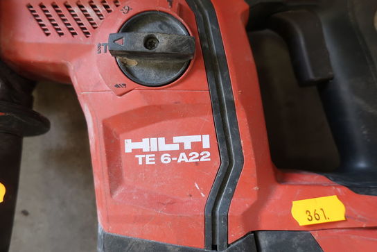 Akku borehammer HILTI TE 6-A22 med batteri