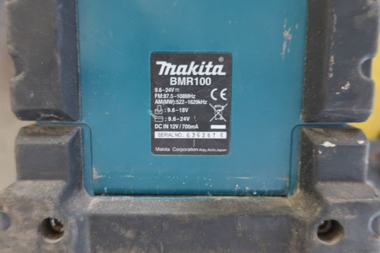 Arbejdsradio MAKITA BMR100