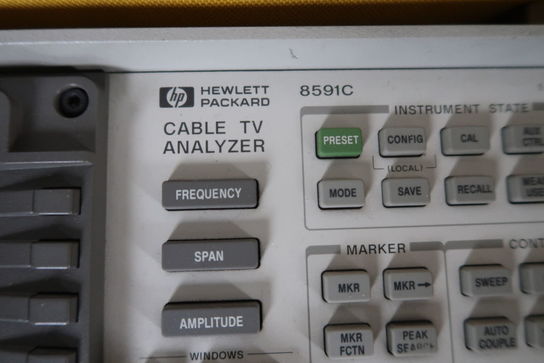 Cable TV Analyzer HP 8591C