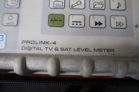 Digital TV & Sat Level Meter PROMAX Prolink-4