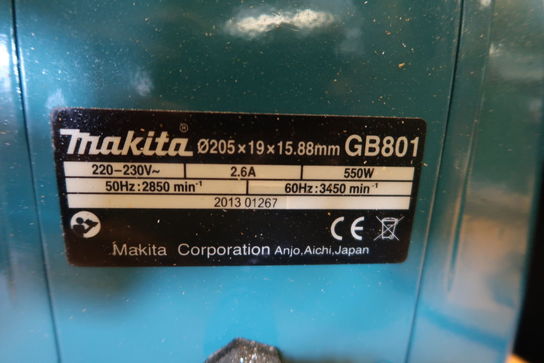 Slibemaskine MAKITA GB801