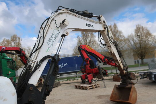 Gravemaskine BOBCAT E85 med div. tilbehør (læs beskrivelse)