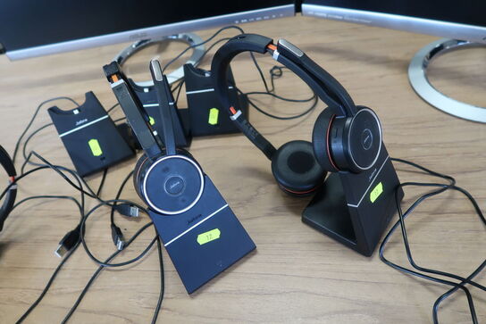 3 pieces. Headsets JABRA