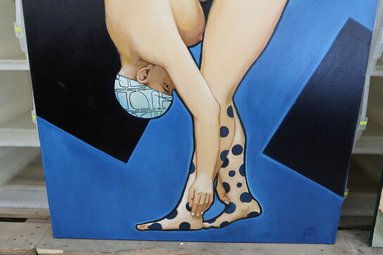 Painting STEEN KIRKEGAARD ​​ERICHSEN "Cosmopolitan"