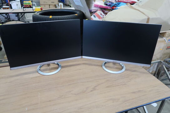 2 pcs. 27" Monitors ASUS MX279H